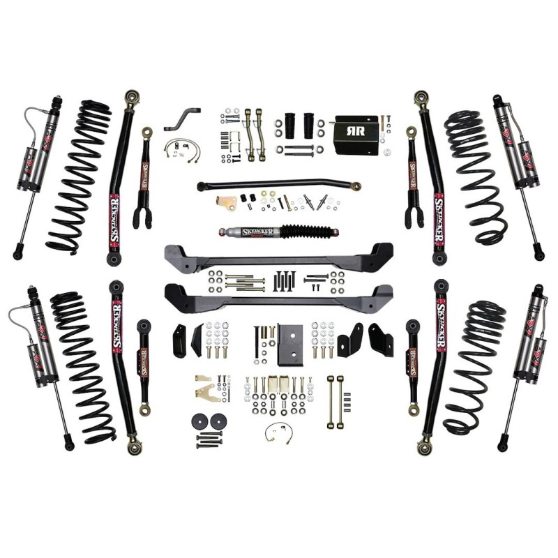 Lift Kit for 1997-2006 Jeep Wrangler TJ 6'' Front and Rear