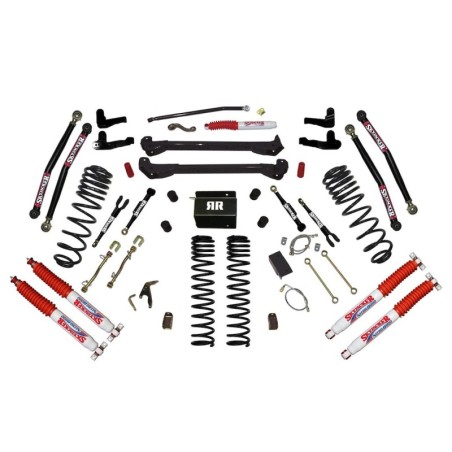 Lift Kit for 1997-2006 Jeep Wrangler TJ 6'' Front and Rear