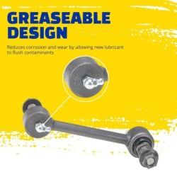 Stabilizer Bar Link Kit for 2012-2019 Volkswagen Beetle   0'' Front Moog