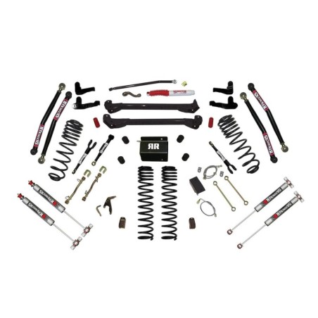 Lift Kit for 1997-2006 Jeep Wrangler TJ 6'' Front and Rear