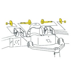 Alignment Camber Kit for 2001-2001 Ford Explorer Sport   0'' Front Moog