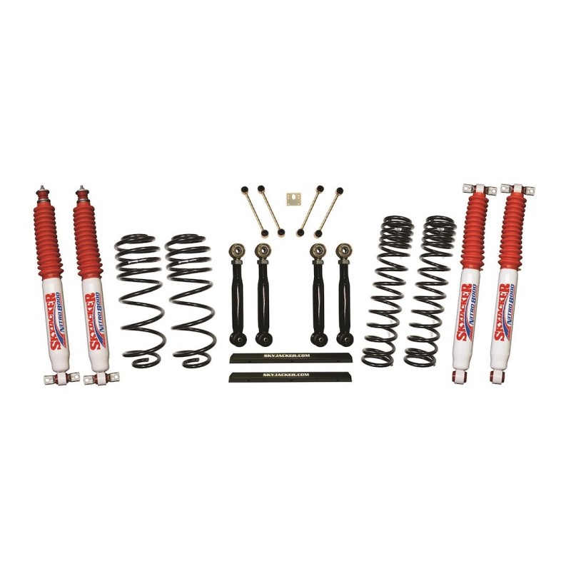 Lift Kit for 2003-2006 Jeep Wrangler TJ 4'' Front and Rear