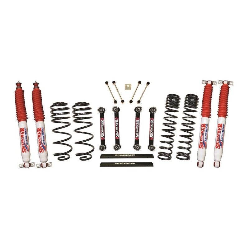 Lift Kit for 2003-2006 Jeep Wrangler TJ 4'' Front and Rear