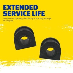 Stabilizer Bar Mount Bushing for 1984-2001 Jeep Cherokee 2WD/4WD  0'' Rear Moog