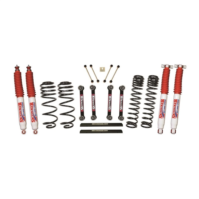 Lift Kit for 2003-2006 Jeep Wrangler TJ 4'' Front and Rear
