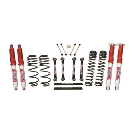 Lift Kit for 2003-2006 Jeep Wrangler TJ 4'' Front and Rear