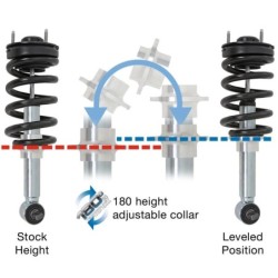 Shock Absorber for 2009-2013 Ford F-150 4WD  0-2.75'' Front  Lift  ProComp