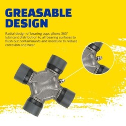 Universal Joint for 2013-2018 Ram 2500 2WD/4WD  0'' Rear Moog