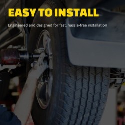 Wheel Bearing and Hub Assembly for 2006-2008 Dodge Ram 3500 4WD  0'' Front Moog