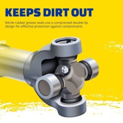 Universal Joint for 2000-2013 GMC Yukon XL 2500 4WD  0'' Front Moog