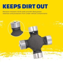 Universal Joint for 1989-1991 Chevrolet V2500 Suburban   0'' Front Moog