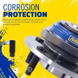 Wheel Bearing and Hub Assembly for 2019-2020 Lincoln Nautilus 2WD  0'' Rear Moog