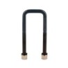 Leaf Spring Axle U Bolt Kit for 1986-1995 Toyota Pickup   0'' Rear  Ironmann