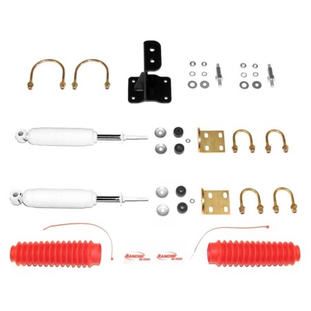 Steering Stabilizer for 2005-2022 Ford F-350 Super Duty 2WD/4WD  0''   Rancho