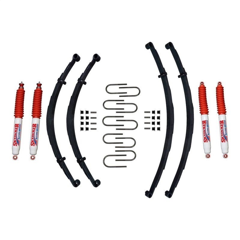 Lift Kit for 1972-1980 International Scout II 4WD 4'' Front and Rear