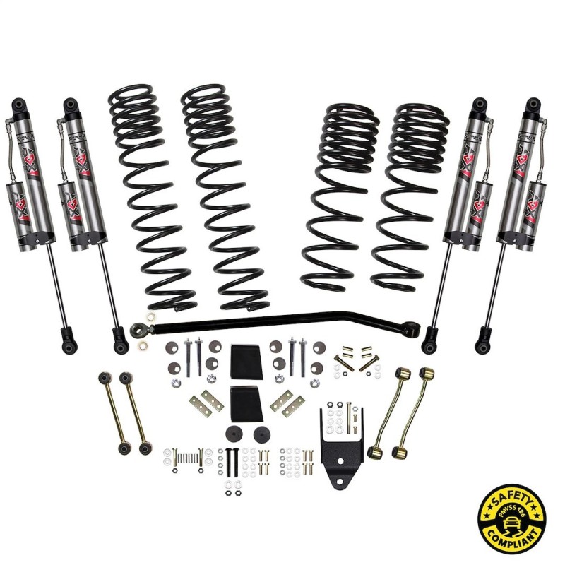 Lift Kit for 2020-2023 Jeep Wrangler JL 4'' Front and Rear