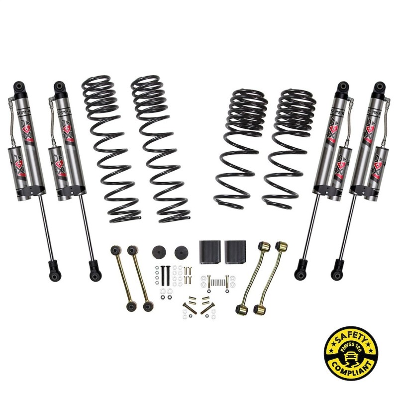 Lift Kit for 2018-2023 Jeep Wrangler JL 2'' Front and Rear