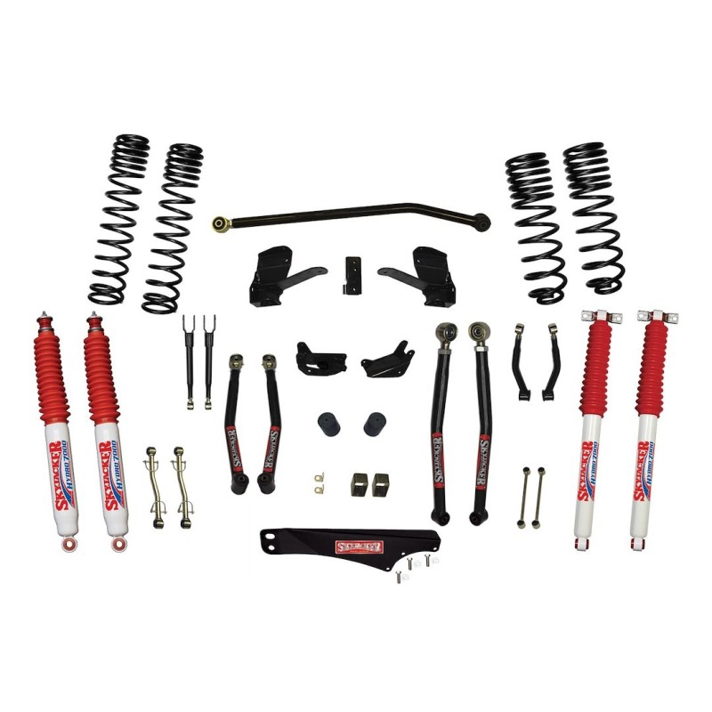 Lift Kit for 2007-2018 Jeep Wrangler JK 4WD 5'' Front and Rear