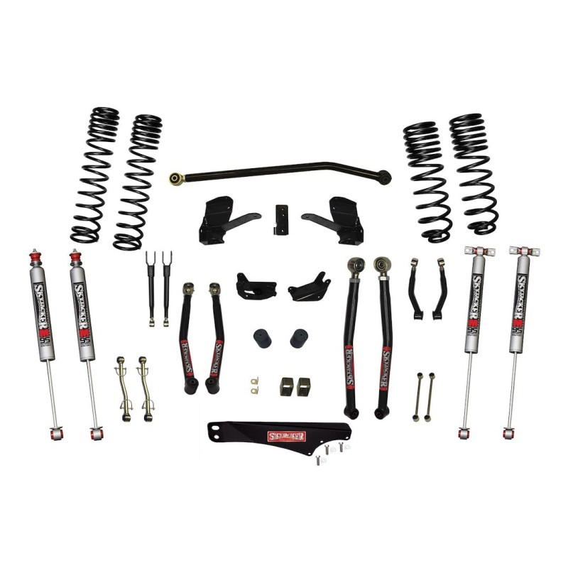 Lift Kit for 2007-2018 Jeep Wrangler JK 2WD/4WD 4'' Front and Rear
