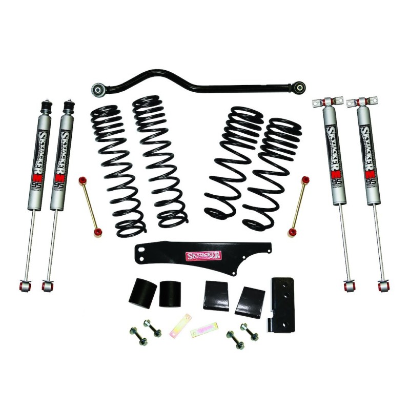 Lift Kit for 2007-2018 Jeep Wrangler JK 4WD 3.5-4'' Front and Rear