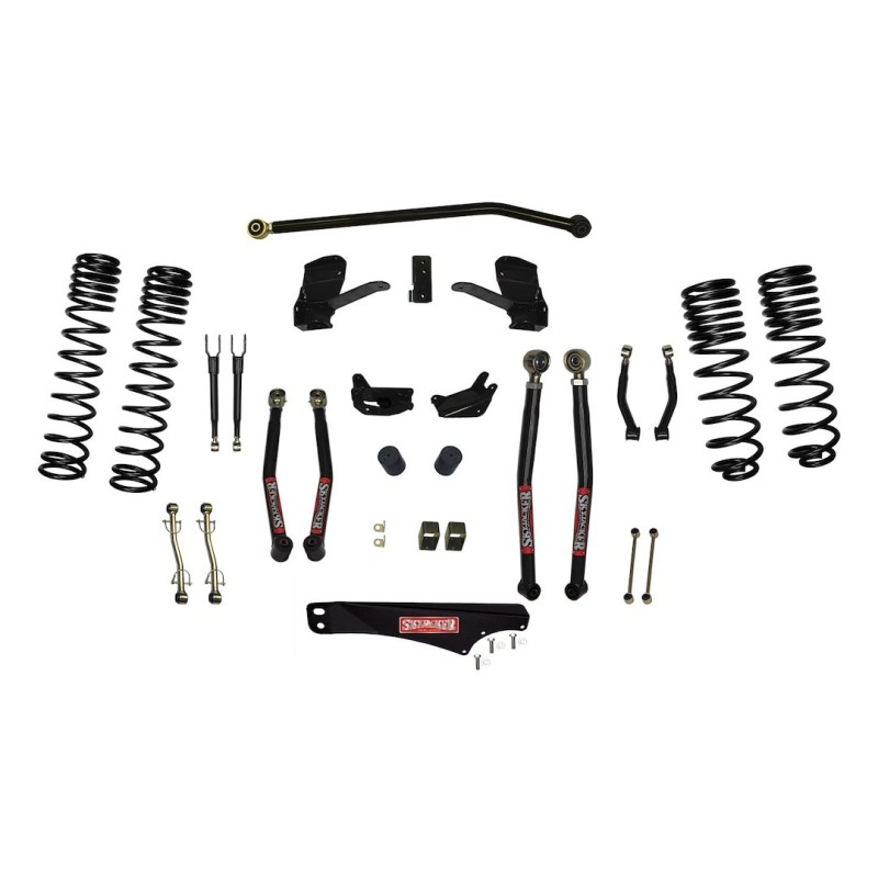 Lift Kit for 2007-2018 Jeep Wrangler JK 2WD/4WD 4'' Front and Rear