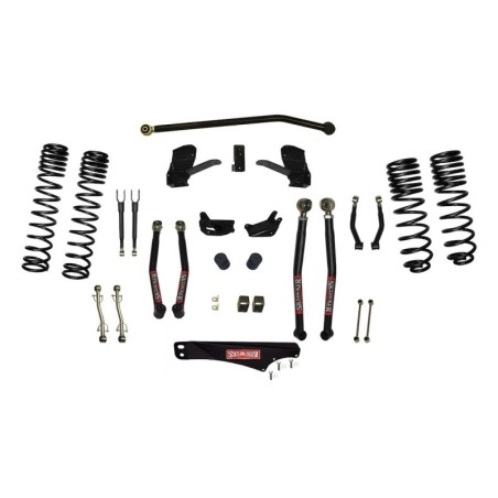 Lift Kit for 2007-2018 Jeep Wrangler JK 2WD/4WD 4'' Front and Rear