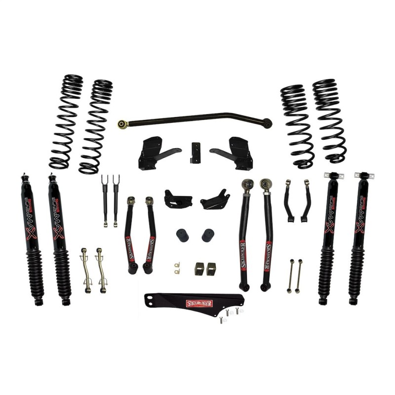 Lift Kit for 2007-2018 Jeep Wrangler JK 2WD/4WD 4'' Front and Rear