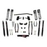 Lift Kit for 2007-2018 Jeep Wrangler JK 2WD/4WD 4'' Front and Rear