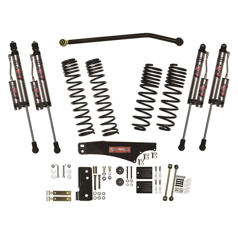 Lift Kit for 2007-2018 Jeep Wrangler JK 4WD 4'' Front and Rear