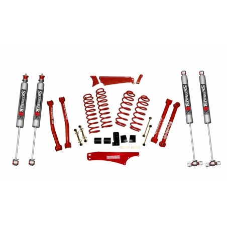 Lift Kit for 2007-2018 Jeep Wrangler JK 4WD 4'' Front and Rear
