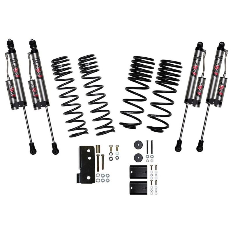 Lift Kit for 2007-2018 Jeep Wrangler JK 2'' Front and Rear