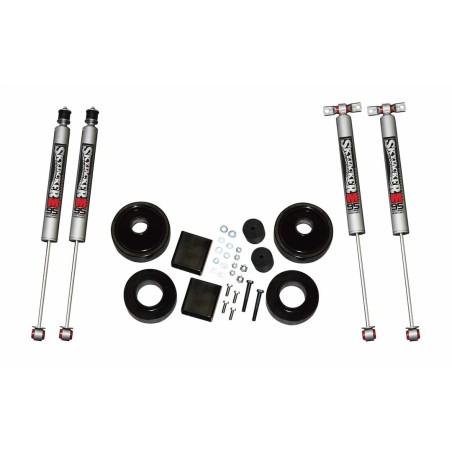 Lift Kit for 2007-2018 Jeep Wrangler JK 2'' Front and Rear