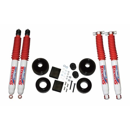 Lift Kit for 2007-2018 Jeep Wrangler JK 4WD 2'' Front and Rear