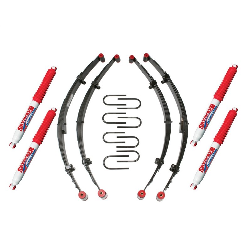 Lift Kit for 1976-1986 Jeep CJ7 4'' Front and Rear