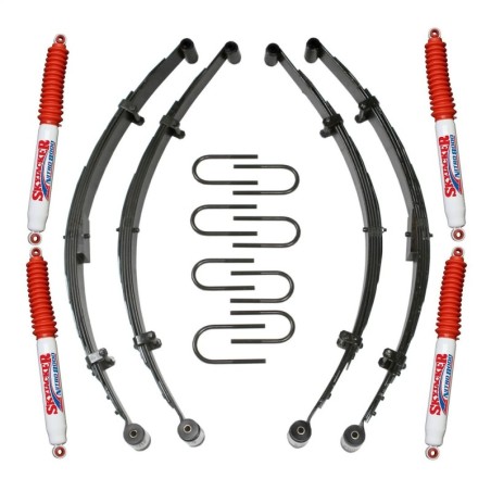 Lift Kit for 1976-1986 Jeep CJ7 3.5-4'' Front and Rear