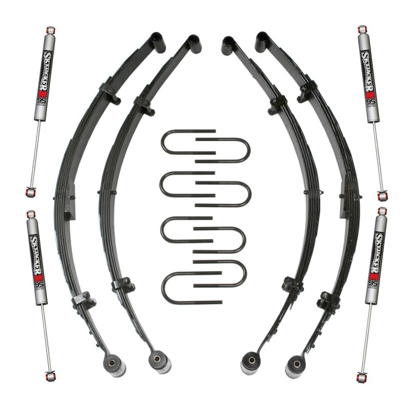 Lift Kit for 1976-1983 Jeep CJ5 3.5-4'' Front and Rear