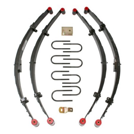 Lift Kit for 1987-1995 Jeep Wrangler YJ 3.5-4'' Front and Rear