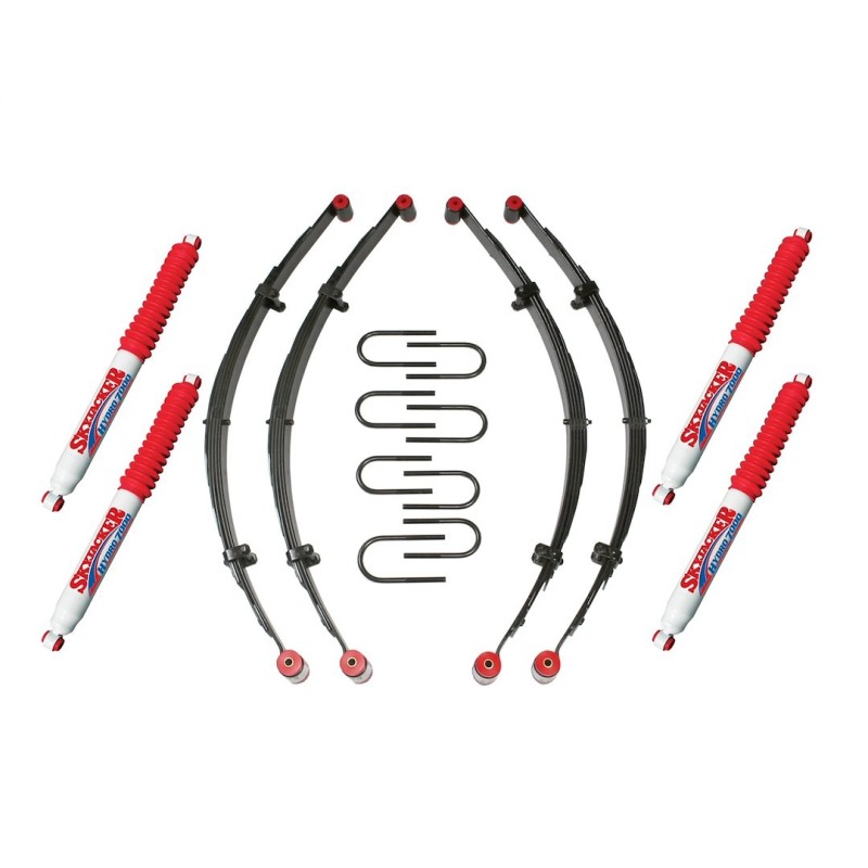 Lift Kit for 1976-1986 Jeep CJ7 2.5'' Front and Rear