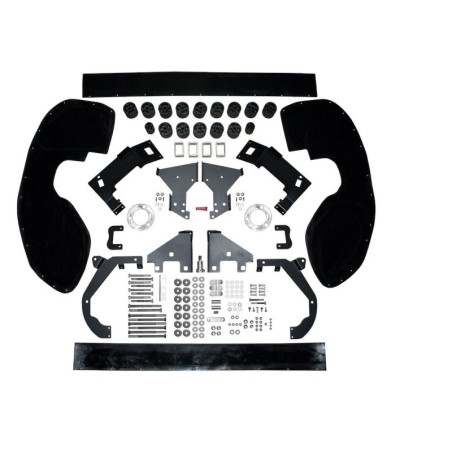 Lift Kit Body for 2014-2015 Chevrolet Silverado 1500 4'' Front and Rear