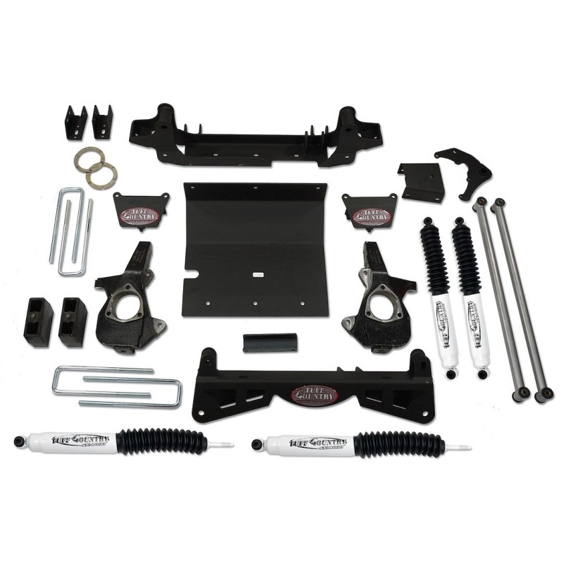 Lift Kit for 2007-2007 Chevrolet Silverado 1500 HD Classic 4WD 4'' Front and Rear