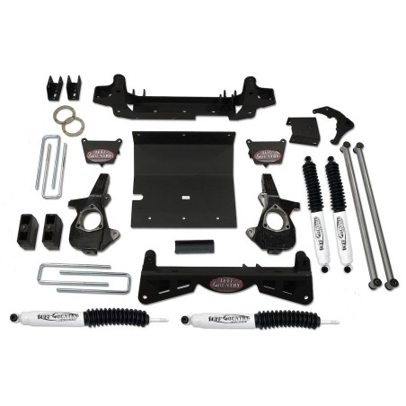 Lift Kit for 2007-2007 Chevrolet Silverado 1500 HD Classic 4WD 4'' Front and Rear