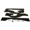 Lift Kit Body Gap Guard for 2005-2015 Toyota Tacoma  Front and Rear