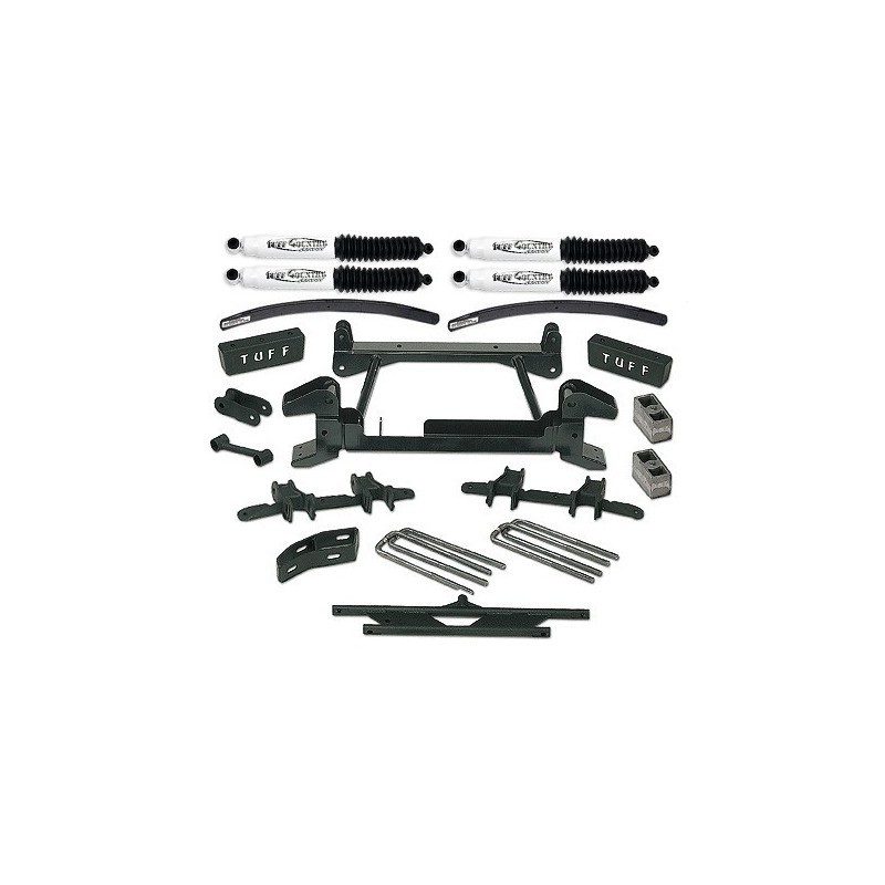 Lift Kit for 1992-1998 GMC K1500 Suburban 6'' Front and Rear