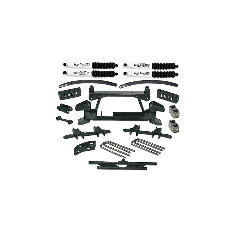 Lift Kit for 1988-1997 GMC K3500 6'' Front and Rear