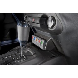 Switch Panel for 2011-2018 Jeep Wrangler JK   0''  Daystar