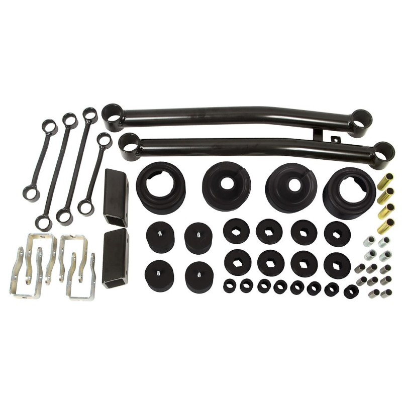 Lift Kit for 2018-2023 Jeep Wrangler JL 2'' Front and Rear