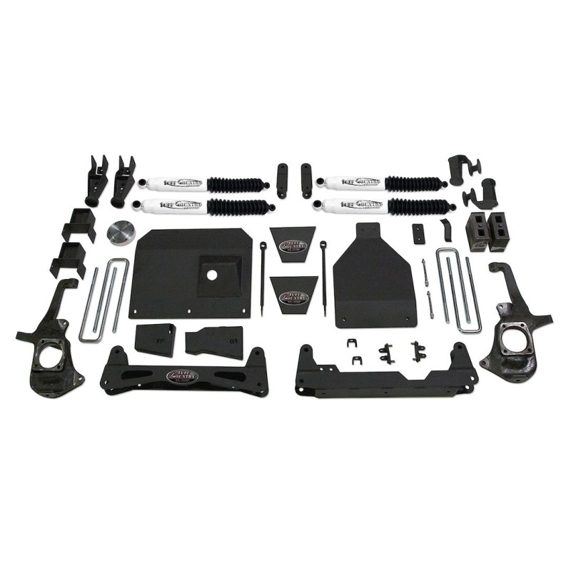 Lift Kit for 2011-2016 Chevrolet Silverado 3500 HD 4WD  Front and Rear