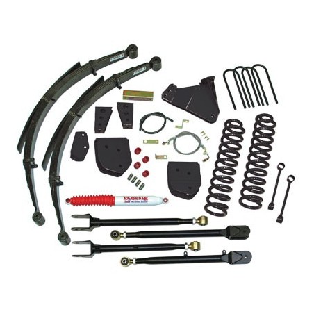 Lift Kit for 2008-2010 Ford F-350 Super Duty 4WD 8.5'' Front and Rear