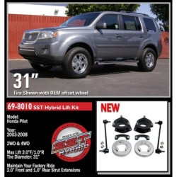 Lift Kit for 2003-2008 Honda Pilot 1'' Front and Rear