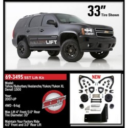 Lift Kit for 2007-2014 Chevrolet Tahoe 4WD  Front and Rear